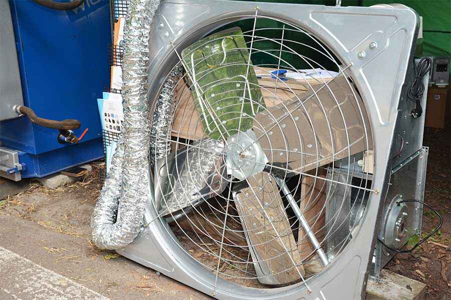 Attic Fan Installation for Reducing Heat